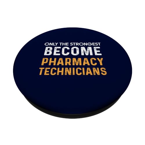 Technicien en pharmacie plus fort certifié Pharma Tech PopSockets PopGrip Interchangeable – vue 2