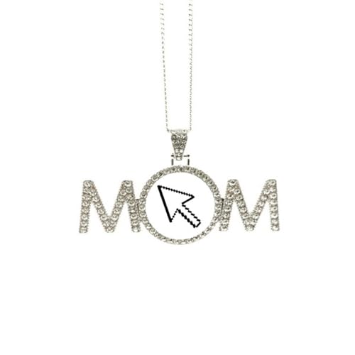 Collier flèche de souris pour la fête des mères et mamans