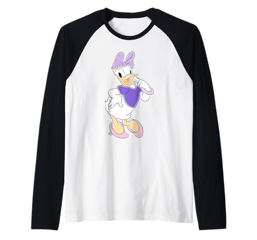 T-shirt raglan Minnie Mouse et Daisy Duck Licorne Disney pour fille