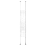 HEIAN SHINDO 突っ張りネット間仕切り ホワイト 幅35cm高さ200~275cm TNP-1 平安伸銅工業