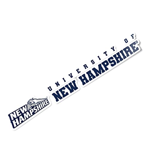 Autocollant vinyle Université du New Hampshire logo voiture 20cm