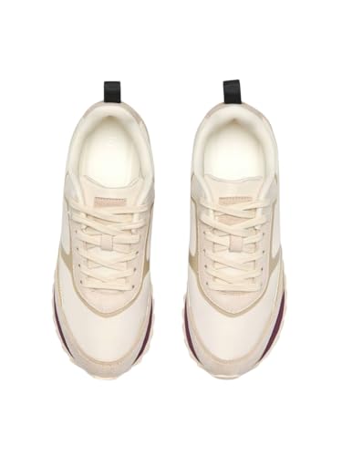 Women’s Casual Sneakers, Stylish & Comfortable Everyday Shoes, Perfect for Any Outfit, Soft & Ergonomic, Beige3