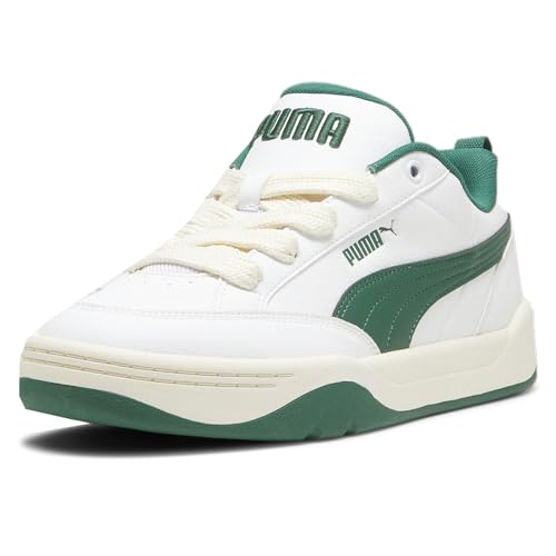 PUMA Mens Park Lifestyle Lace Up Sneakers Shoes Casual - Green, White - Size 10.5 M2
