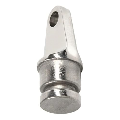 Quincaillerie bateau inox embout œil rond 7/8 finition miroir pour yacht