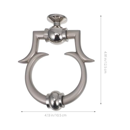 Aldaba de seguridad de aleación de zinc premium plateado arena 3