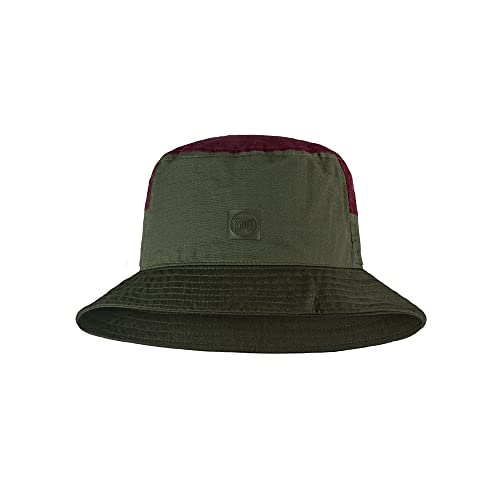 BUFF Standard Sun Bucket Hat, Hak Khaki, Large