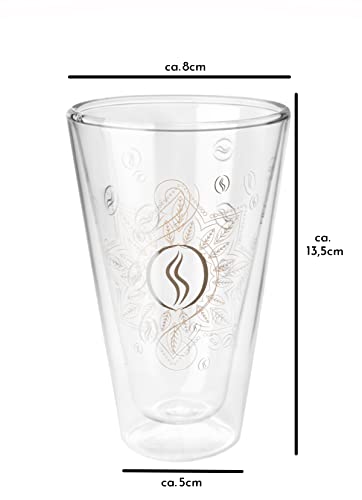 Montepreti Design Latte Macchiato Bicchieri da