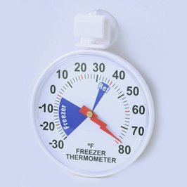 Fridge/Freezer Thermometer with Suction Cups
