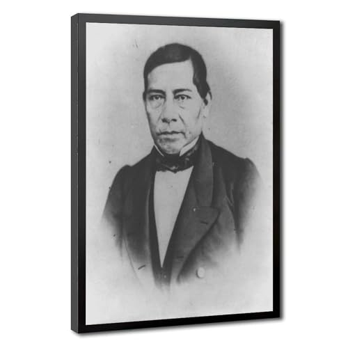 Tableau avocat mexicain Benito Juarez idéal pour décorer un bureau de droit