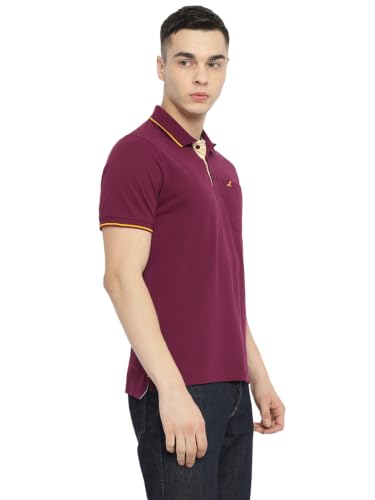 Image of AMERICAN CREW Polo Collar T-Shirt for Men with Pocket