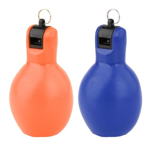 2 Silbatos Deportivos Portátiles a Presión en PVC miniatura 7