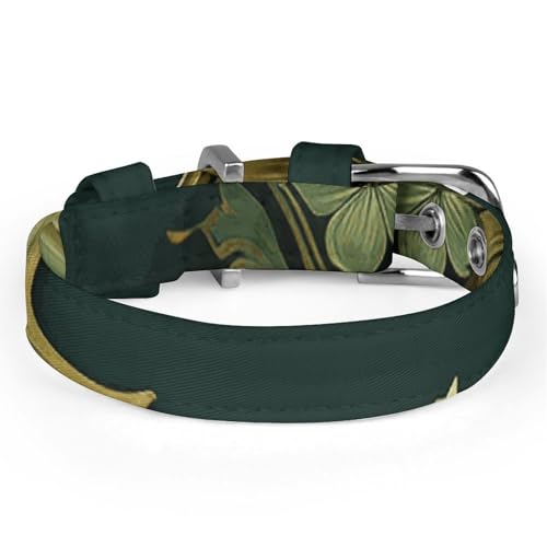 Collier chien Ramadan réglable ajustement parfait contre fuite petit chat vert