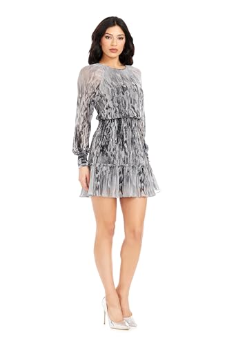 Dress the Population Women's Aulden Fit and Flare Mini Dress2