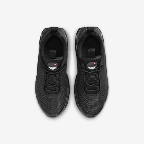 Nike Air Max Dn Little Kids' Shoes (FN4453-004, Shown: Black/Black/Metallic Dark Grey/Black) Size 94