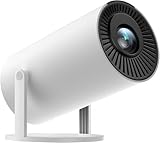 [Auto Keystone] Mini Projector with WIFI and Bluetooth, Pericat Portable Movie Projector with 210&deg;...
