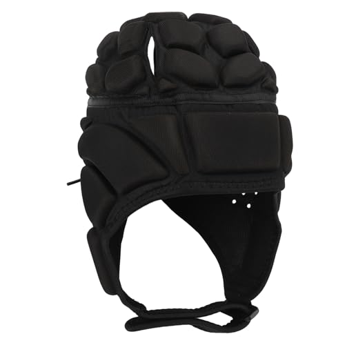 Football Headguard, Rugby Protective Helmet with OK Cloth Neoprene, EVA Sponge, Ear Hole Design for Cycling,Skiing,Sports (XL)