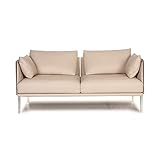 de Sede DS 333 Leder Sofa Creme Zweisitzer Couch