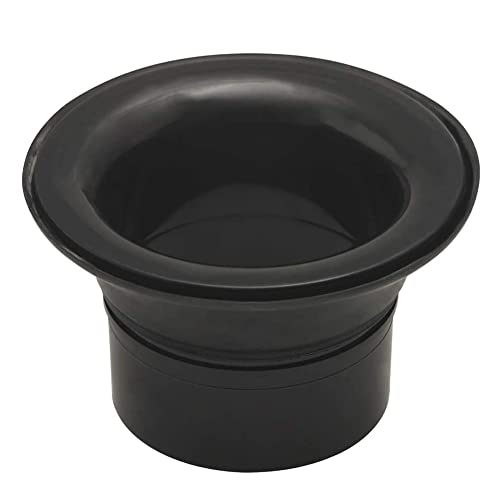 Jethrora Aprimorador de bumbo ajustável de borracha ABS Aprimorador de chute de bumbo com adesivo de