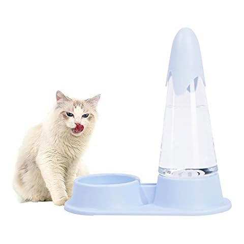 Cat Water Dispenser,Cat Water Bowl,Large Capacity,Stable Structure Water Bowl Dispenser for Cats,Leakproof Automatic Water Dispenser for Cats Cover