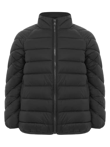 Image of Linjinx Kids Girls Boys Winter Coat Water-Resistant Zipper Puff Jacket Warm Lightweight Down Coat Outerwear