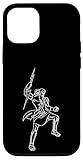 Zeus Oneline Art Greek Mythology Ancient Greek God Case for iPhone 12/12 Pro