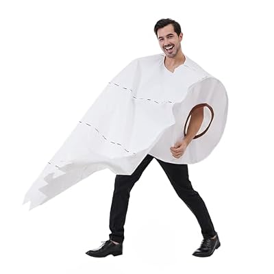 EraSpooky Disfraz de papel higiénico unisex para adulto, novedad, disfraz divertido de ciervo | Ya disponible en tu tienda friki favorita! En mundofriki.es!