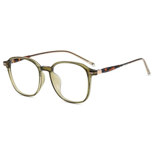 Image of Firmoo Blue Light Blocking Glasses for Women Men, TR90 Square Frame Anti Eyestrain Computer Screen Gaming Glasses