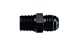 Straight -6AN Flare Male to 3/8"NPT Pipe Adapter Fitting Black 6 AN, AN816-06-06B