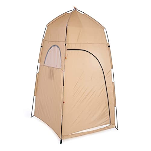 Tente de douche extérieure 120x120x210 cm cabine de déshabillage portable de camping