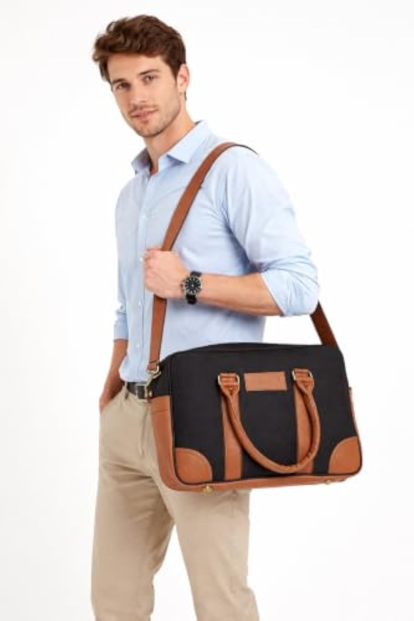 Professional Polyester Messenger Bag for Men