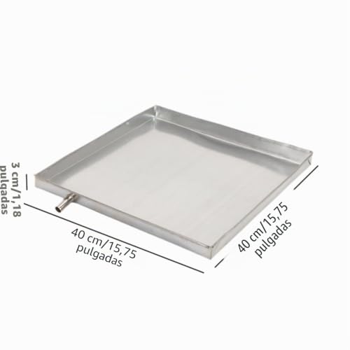 Miniatura 5 de Kesoto Bandeja De Drenaje Para Aires Acondicionados. Bandeja Recolectora De Agua. Drenaje Flexible Y De Condensado Para Unidades.