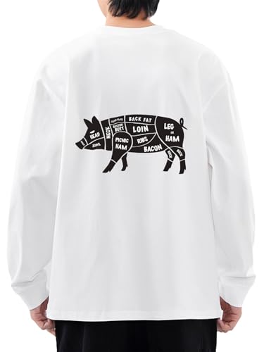 [ACHVAC] ����T�V���c �ē���H �ؓ��̕��� �Ƃ񂩂�H �����Ot�V���c �����Y ��100% �J�b�g�\�[ ���K �e�B�[�V���c �H�� �J�W���A�� �g�b�v�X �t�H�~ ������ 2XL