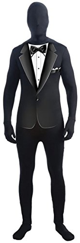 Combinaison stretch pour adolescent costume business stretch - 2