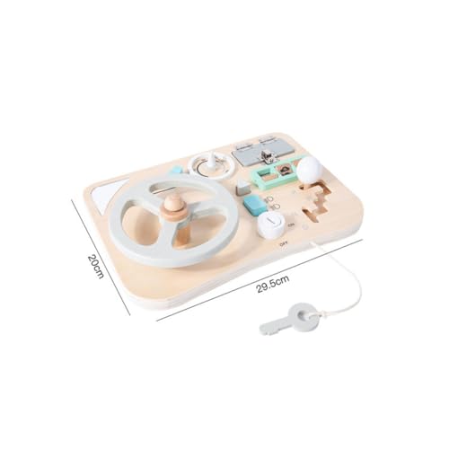 Jouet de simulation de conduite beige avec forme réaliste en matériau synthétique - 2