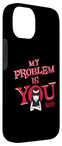 Emily The Strange My Problem is You Coque pour iPhone 14 noire - 3