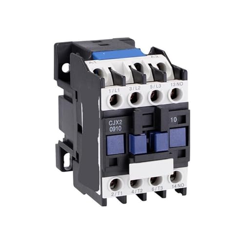 Contactor eléctrico de CA CJX2-0910 interruptor trifásico 380 V para motor industrial de 9A 2