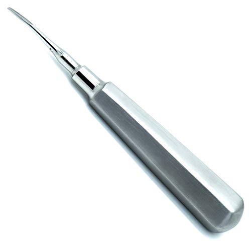 Superior Dental Elevator Curved Tip 2Mm Root Luxating Implant Surgical Instruments #TOP30
