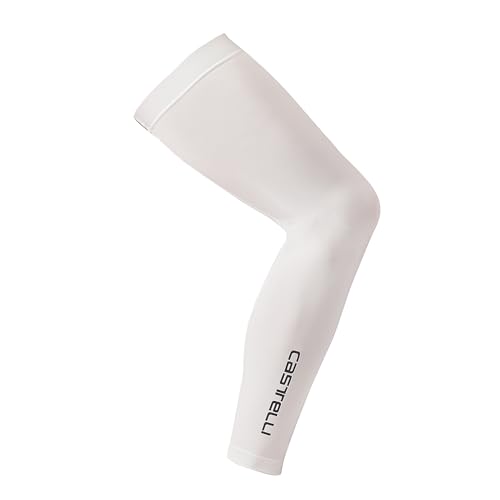 CASTELLI UPF 50 + Light Leg 2 Sleeves, UPF 50 Breathable Sleeve for Cycling, Road Biking & Gravel Riding, Men & Women