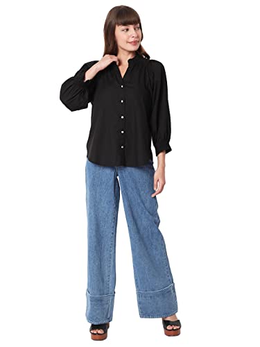 Image of VERO MODA Women's Regular Fit V-Neck Shirt