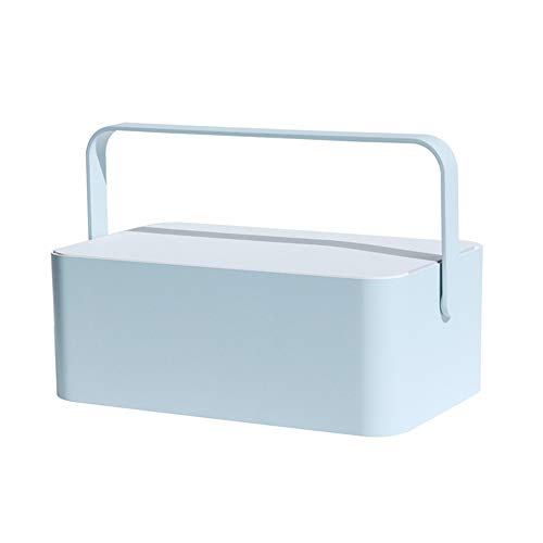 Organiseur de maquillage led tactile boîte rangement cosmétique étanche