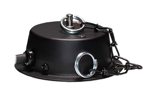Eliminator Lighting MBM1RP Heavy Duty Mirror Ball Motor - Optimal Rotation Speed of 1 RPM - Holds up to a 16 Inch Mirror Ball Decor - Indoor Use Only - Black by Eliminator - Used condition - CA$19.63