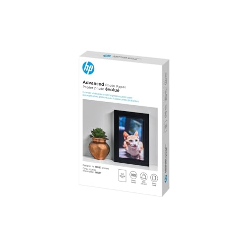 Image of HP Advanced Photo Paper, Glossy, 4x6 in, 100 sheets (Q6638A)
