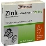 Zink-ratiopharm 25 mg, 20 St