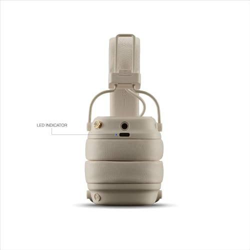 Marshall Major V On-Ear Wireless Bluetooth Headphone - Cream by Marshall - Image 5