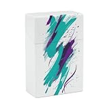 Dimensioni: il portasigarette misura 6,1 cm (L) x 2,8 cm (P) x 9,6 cm (A), e può contenere comodamente un pacchetto da 20 sigarette. Le sue dimensioni compatte lo rendono un accessorio ideale per chi fuma.