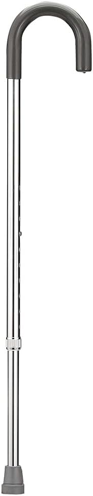 Drive Medical Round Handle Aluminum Cane Adjusts from 30 to 39" for Adult