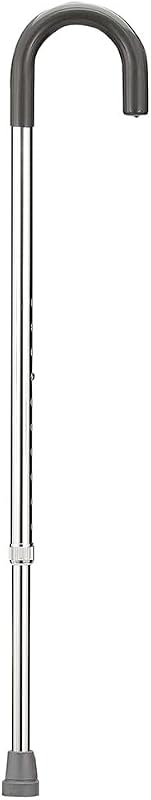 Drive Medical Round Handle Aluminum Cane Adjusts from 30 to 39" for Adult