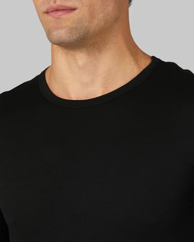32 Degrees Heat Men's Lightweight Crew Baselayer Top | Form Fitting | Long Sleeve| 4-Way Stretch | Thermal2