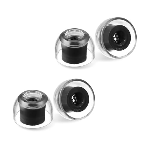 Image of AZLA XELASTEC 2 Earbud Tips, TPE Replacement Ear Tips (S (2-Pair Set))