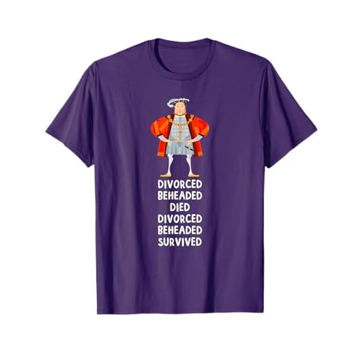 Fate of Six Wives of King England Henry VIII History Gift T-Shirt